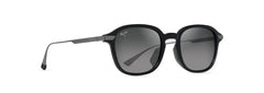 KA‘OUO ASIAN FIT - Shiny Black with Gunmetal - Neutral Grey