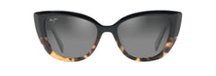 BLOSSOM - Black with Tokyo Tortoise - Neutral Grey