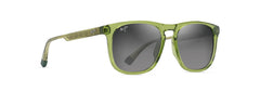 KŪPA‘A - Shiny Black w in Trans Light Grey - Neutral Grey