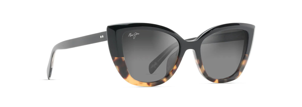 BLOSSOM - Black with Tokyo Tortoise - Neutral Grey